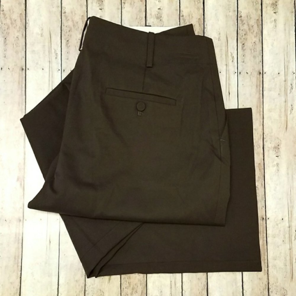 Chocolate Brown Wide Leg Slacks